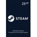 Steam Wallet Gift Card 25 UAH UKRAINE